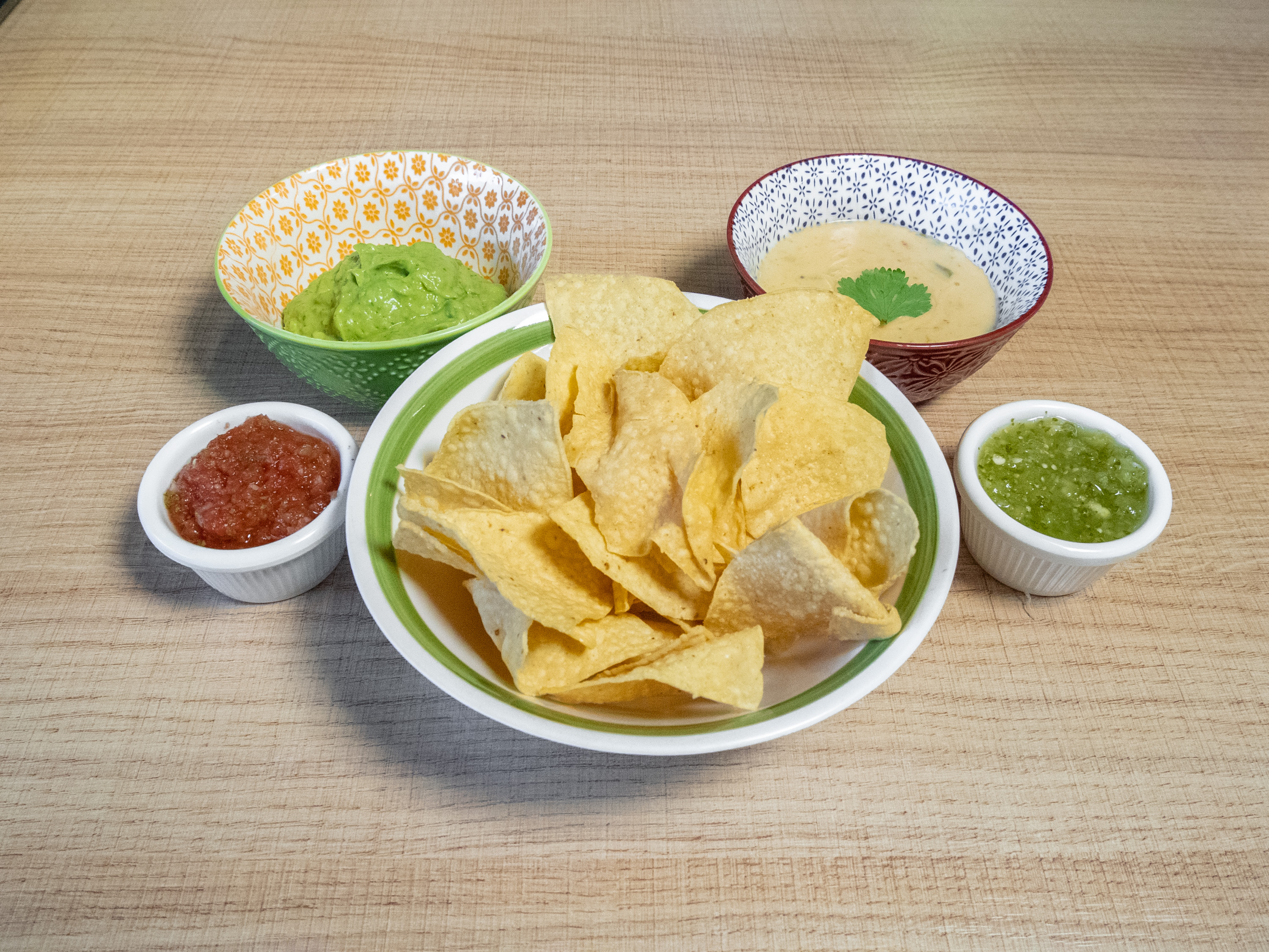 Order Chips and Salsa food online from Hatch-It: Green Chile Burgers & Tacos store, Phoenix on bringmethat.com