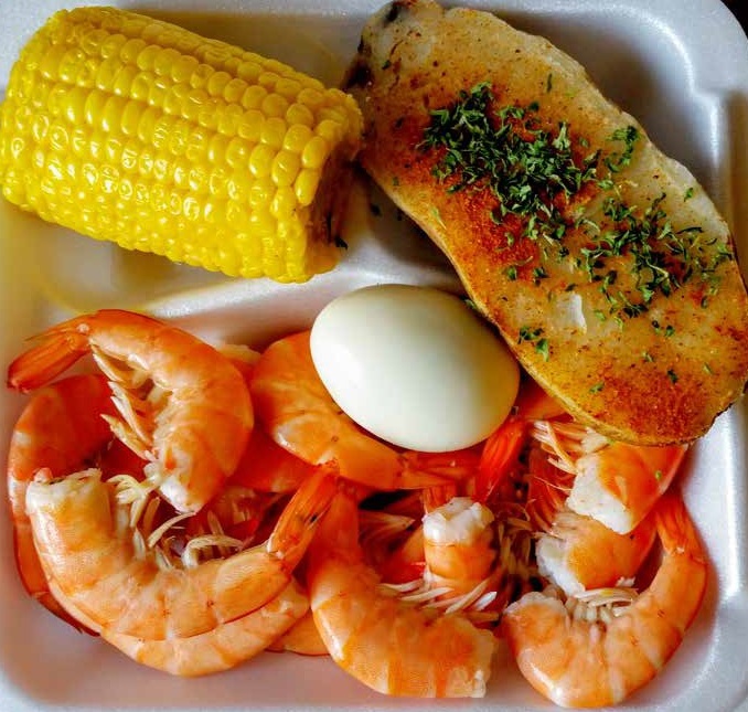Order Garlic Shrimp Combo food online from J-ville Crab Shack, inc. #4 store, Jacksonville on bringmethat.com