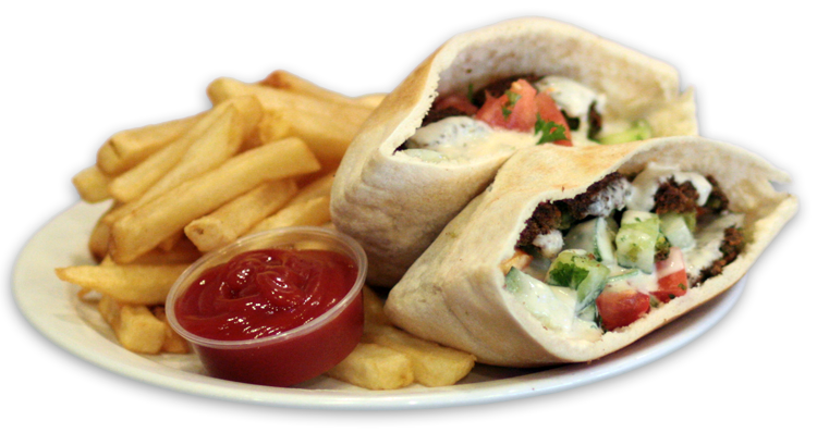 Order Falafel Sandwich Combo food online from Salam store, Chicago on bringmethat.com
