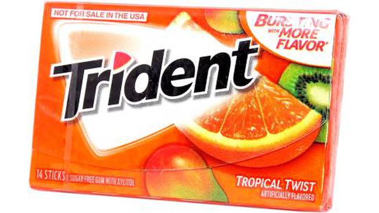Order Trident tropical twist- 14 sticks food online from Route 7 Food Mart store, Norwalk on bringmethat.com