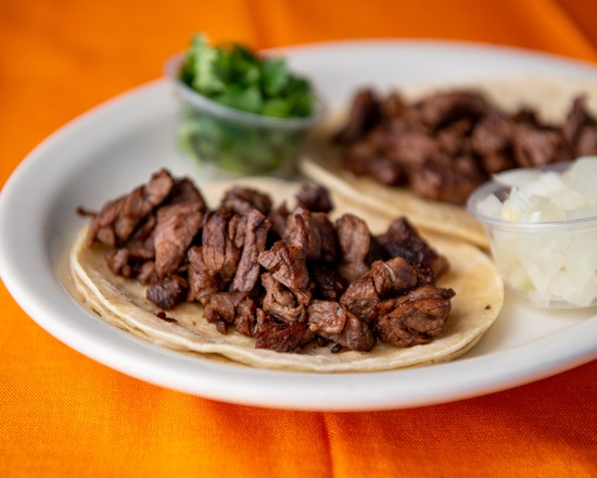 Order Taco de Carne Asada food online from Melody Mexican Kitchen store, Reseda on bringmethat.com