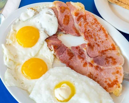 Order Two Eggs & Country Ham food online from Bob & Edith Diner store, Lee on bringmethat.com