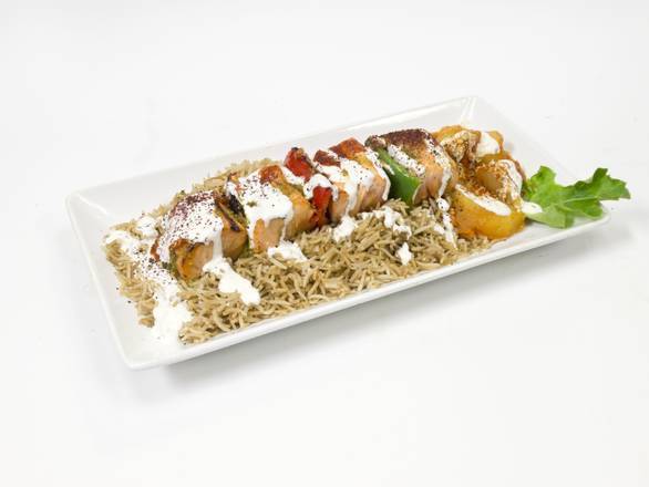 Order Salmon Plate food online from Kebabs To Go store, Irving on bringmethat.com