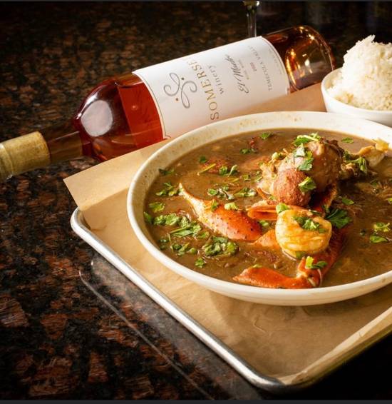 Order Seafood Gumbo food online from Sharons Creole Kitchen store, Murrieta on bringmethat.com