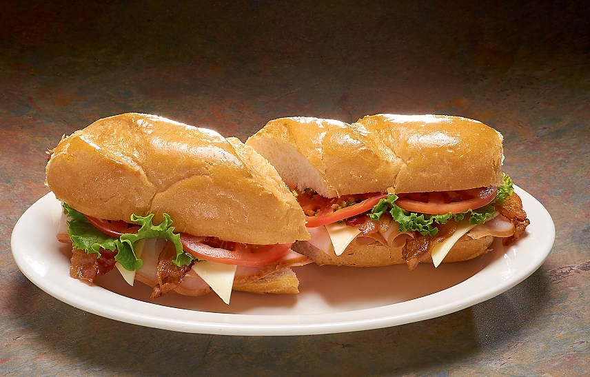 Order Turkey Club Sandwich food online from Imo's Pizza store, St. Peters on bringmethat.com