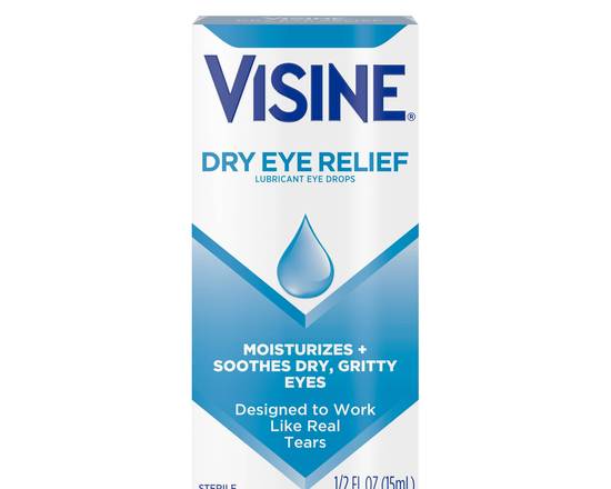 Order Visine - Dry Eye Relief - 75ml food online from East Cooper Family Pharmacy store, Mt Pleasant on bringmethat.com