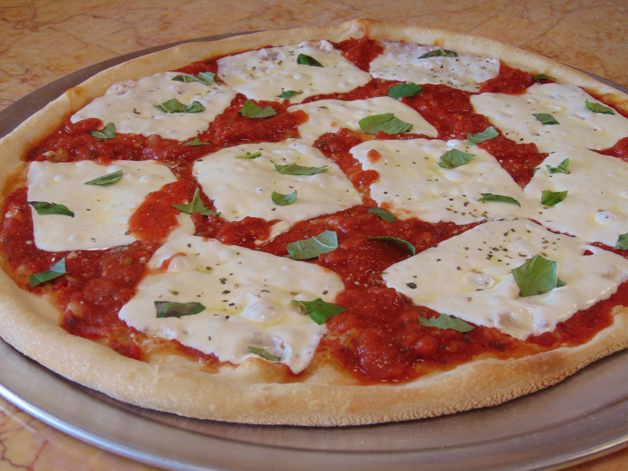 Order Mozzarella Cheese Pizza food online from Outta Hand Pizza store, Westfield on bringmethat.com