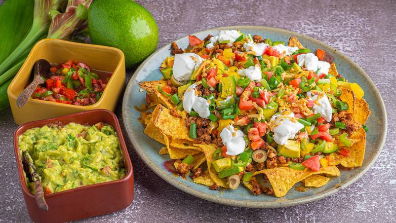 Order Loaded Nachos food online from Planet Earth Salad store, Detroit on bringmethat.com