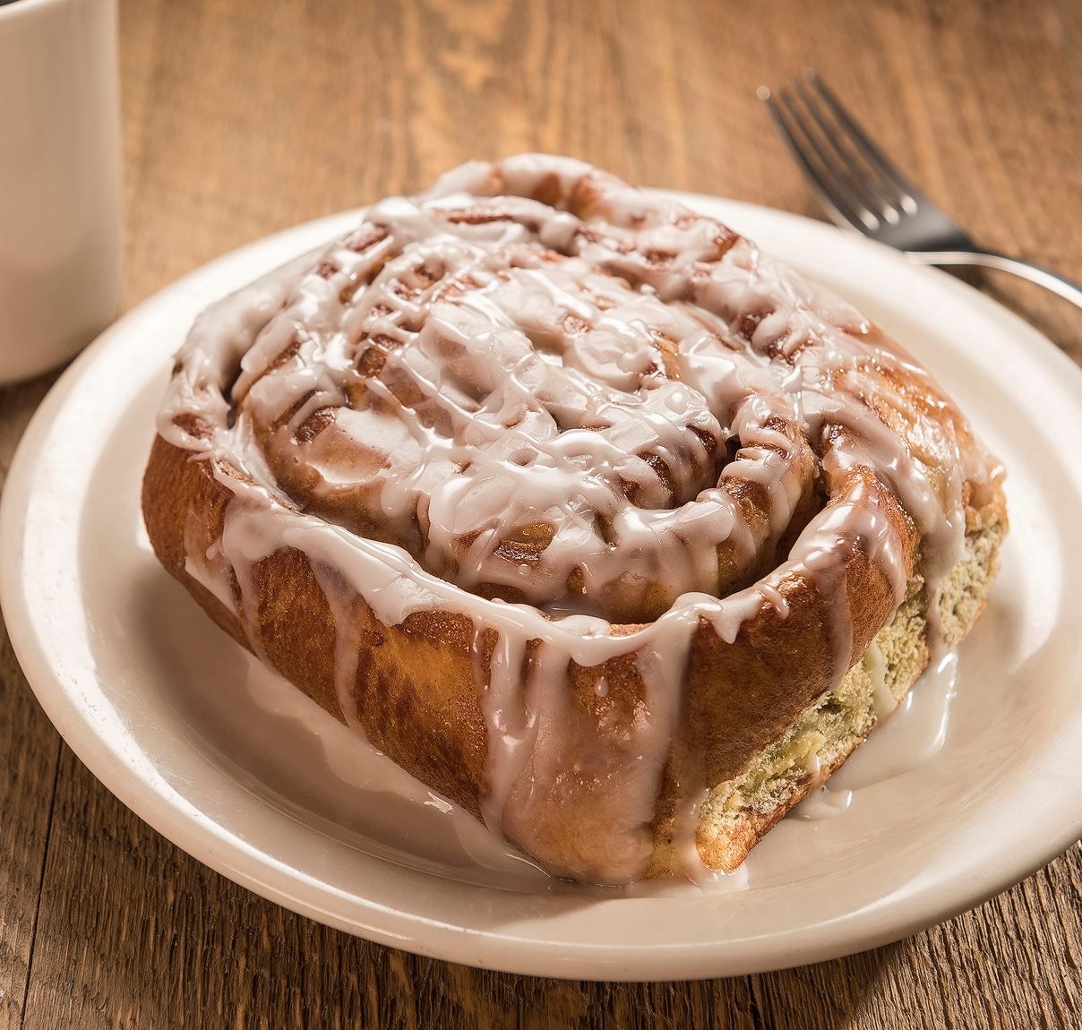 Order Famous Glazed Sticky Bun food online from Perkos Cafe store, Madera on bringmethat.com