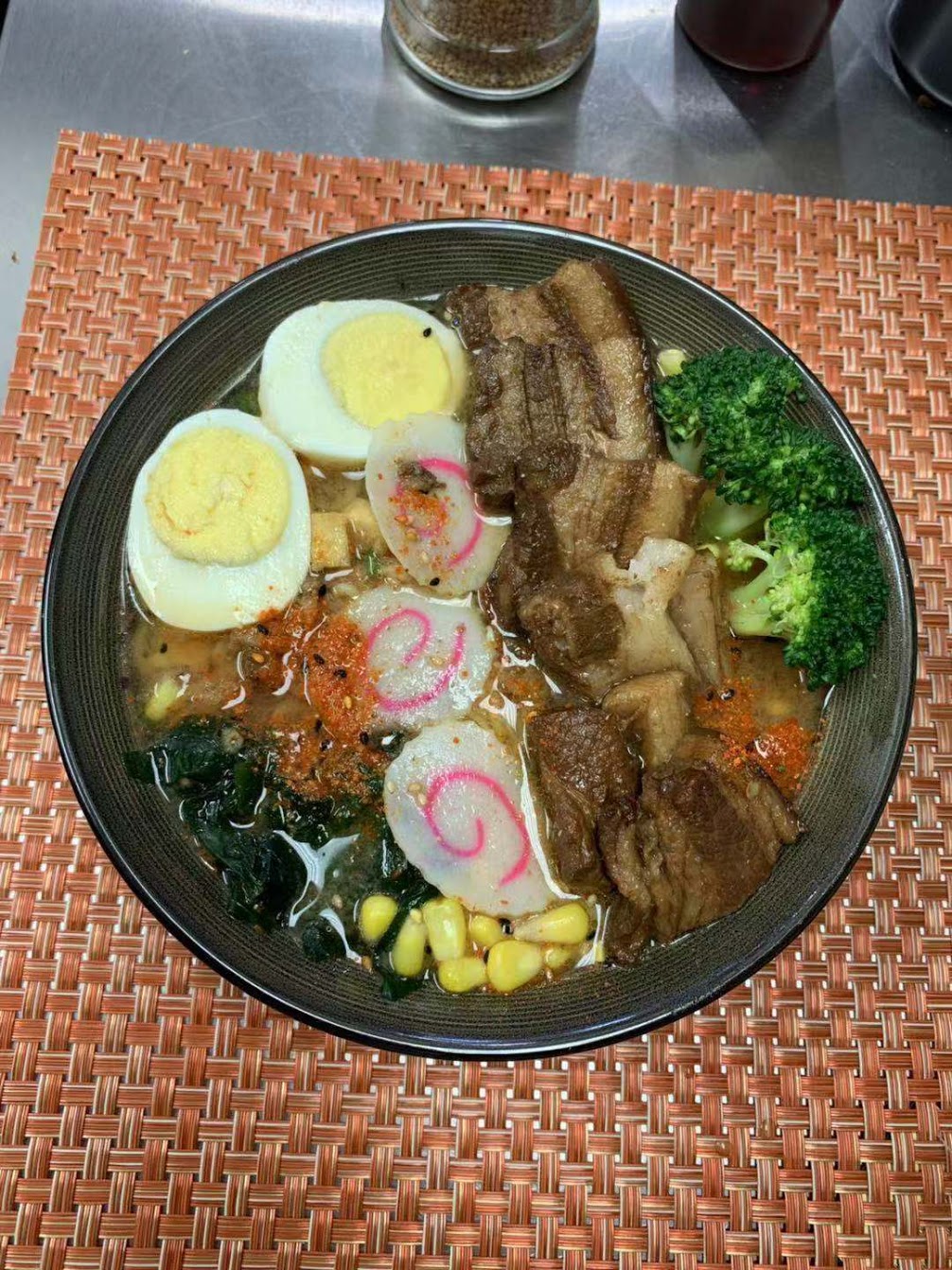 Order Tonkotsu Noodle food online from Ruby Thai Kitchen store, Columbia on bringmethat.com