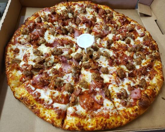 Order All Meat and Cheese Pizza food online from Dalia Pizza store, Ontario on bringmethat.com