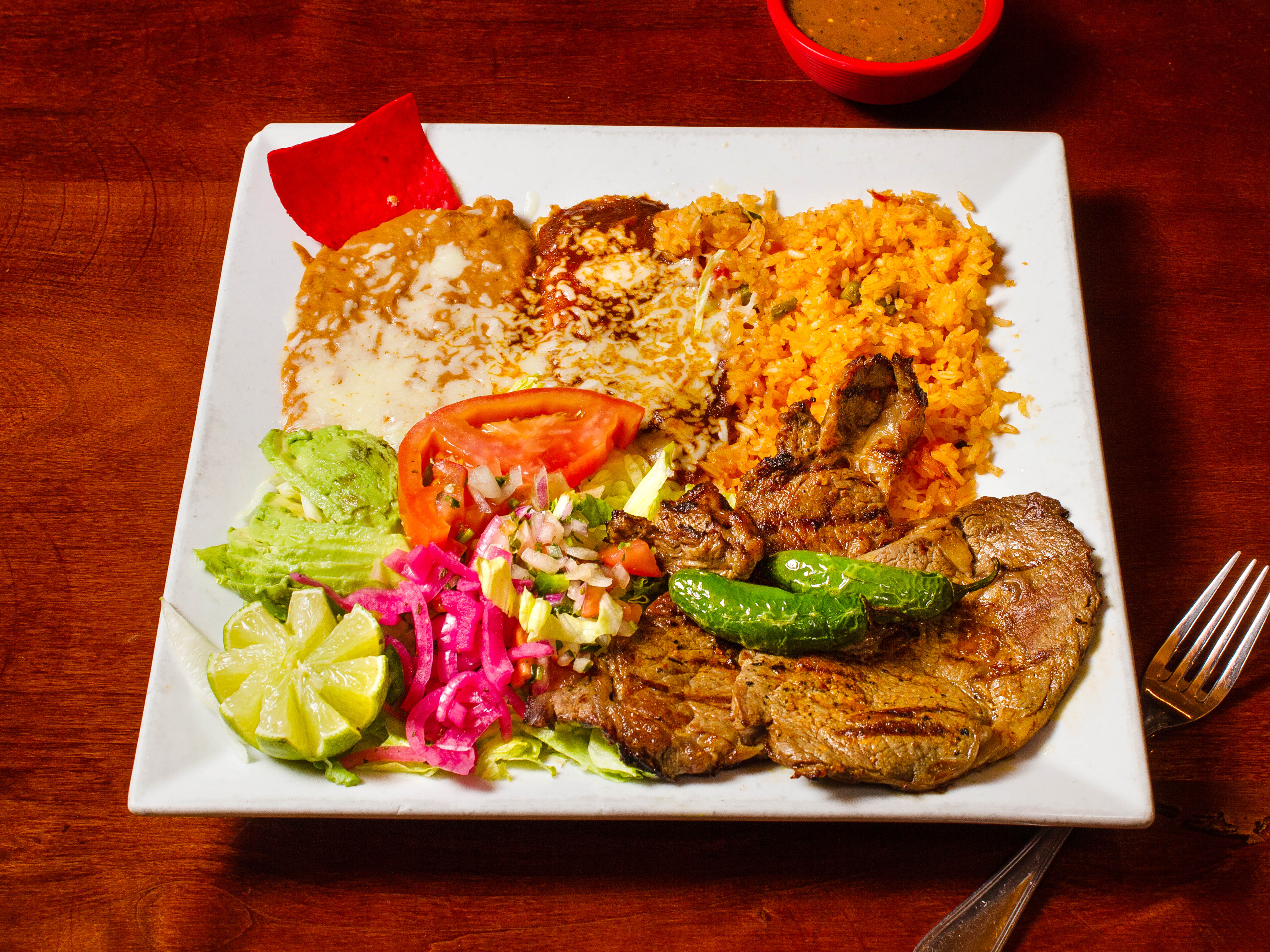 Order Carne Azada food online from Jose Tequilas store, Newport News on bringmethat.com