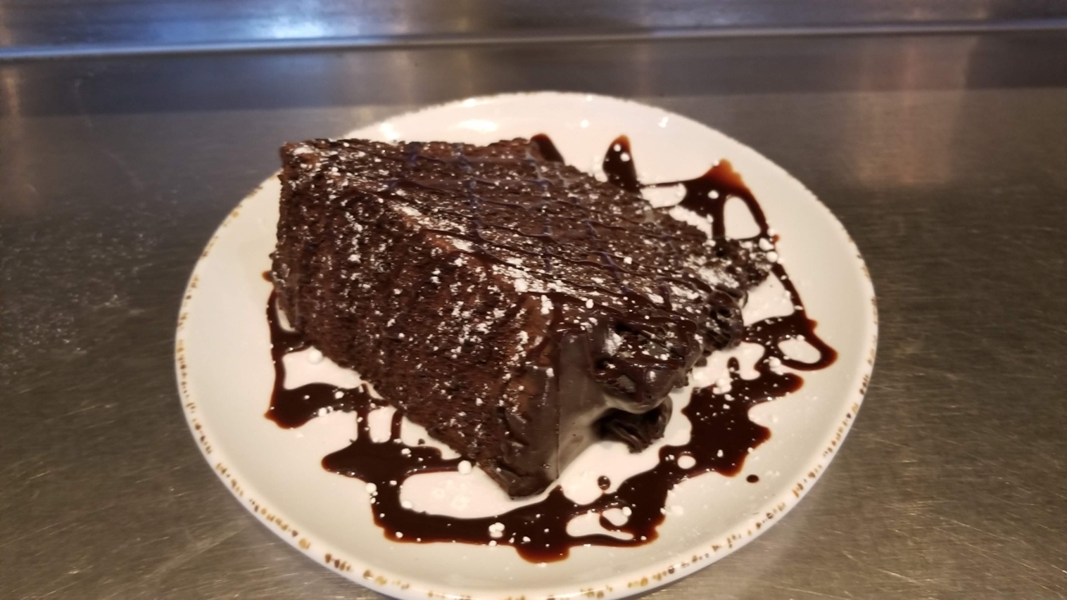 Order CHOCOLATE CAKE food online from Hops N Drops store, Colorado Springs on bringmethat.com