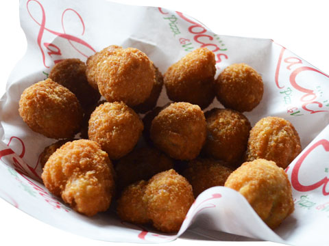 Order Breaded Mushrooms food online from LaCoco's Pizza & Pasta store, Chicago on bringmethat.com