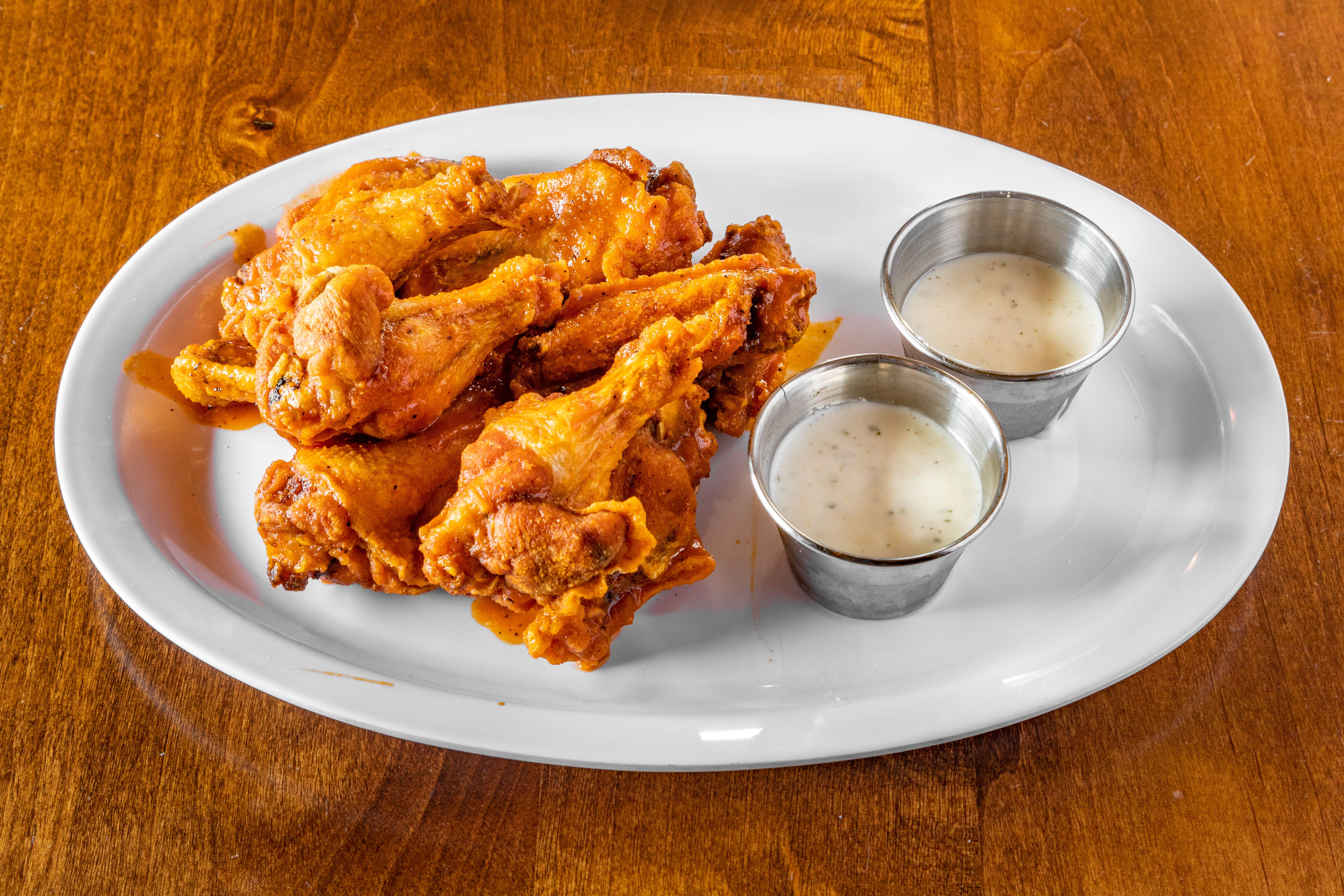 Order Wings - 10 Pieces food online from Pizza Heaven Bistro store, Phoenix on bringmethat.com