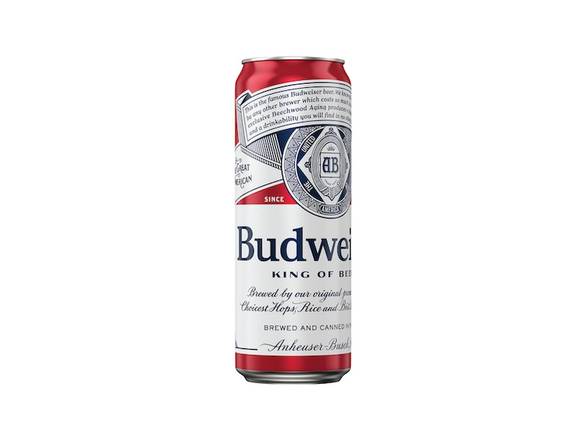 Order Budweiser - 25oz Can food online from Bin Bucks Liquor store, Costa Mesa on bringmethat.com