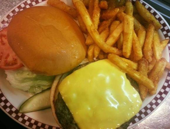 Order Cheeseburger food online from Dynasty Restaurant Co. store, Racine on bringmethat.com