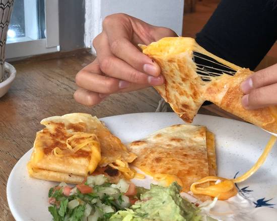 Order Cheese Quesadilla food online from J & J Carryout store, Washington on bringmethat.com