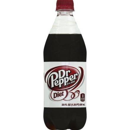 Order Dr Pepper Diet (20 oz) food online from 7-Eleven By Reef store, Atlanta on bringmethat.com