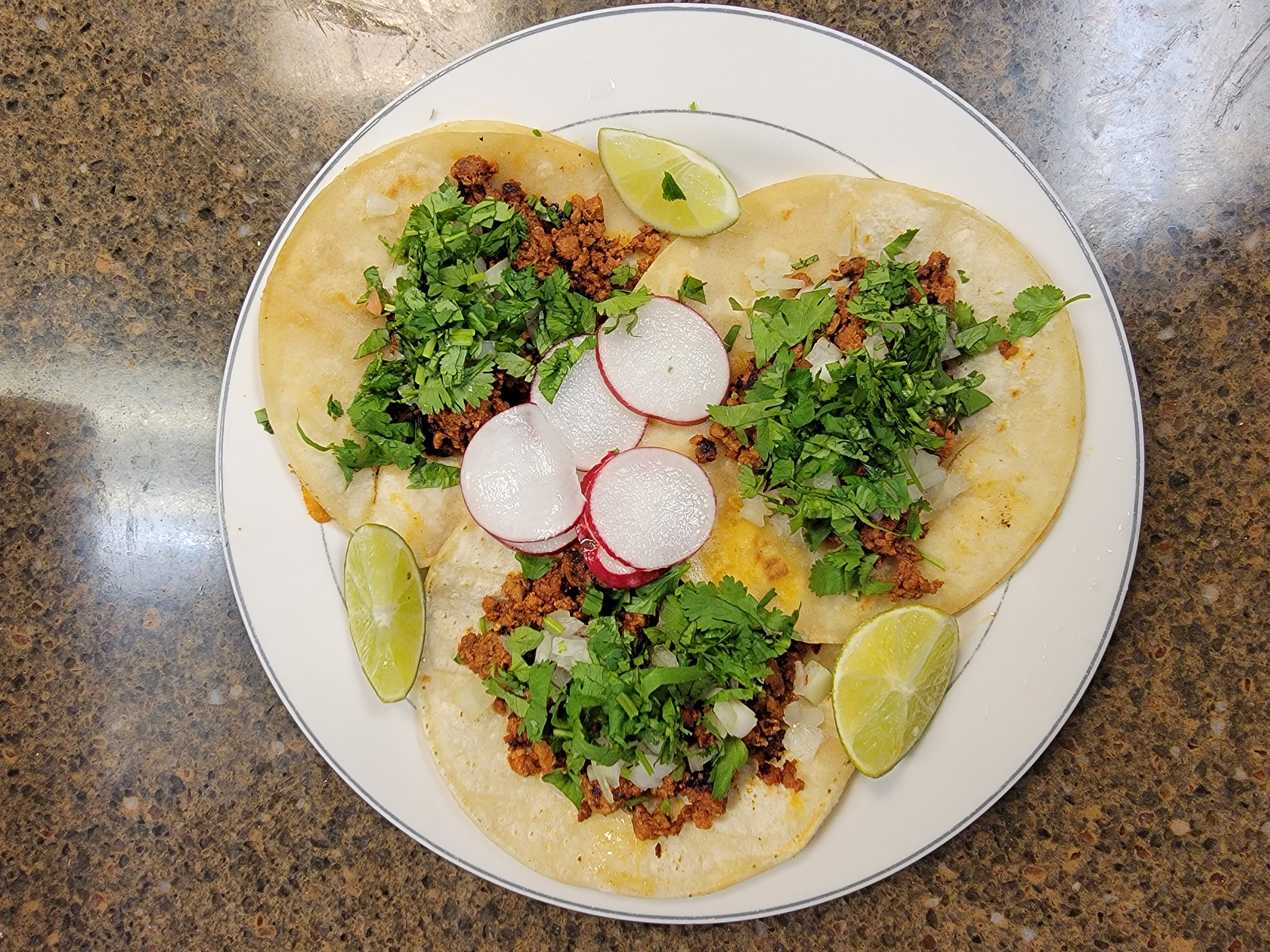 Order Chorizo Street Taco food online from The Avocado Mexican Grill store, Runnemede on bringmethat.com