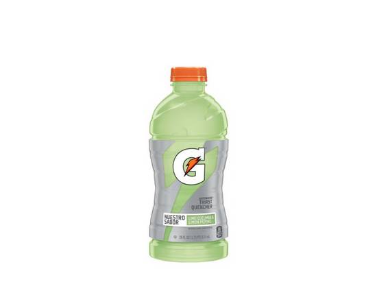 Order Gatorade Lime Cucumber 28 oz food online from Shell store, Pinole on bringmethat.com
