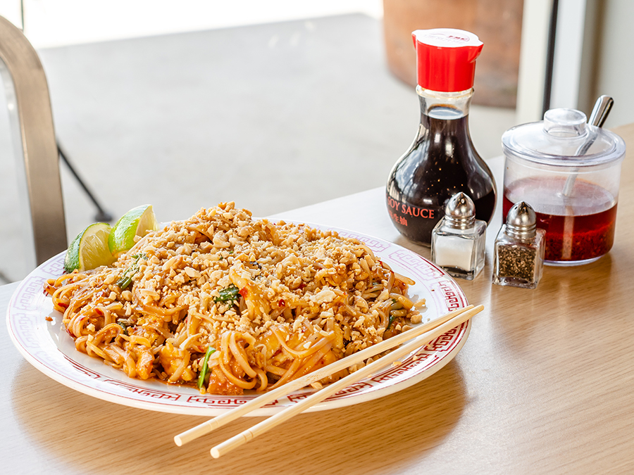 Order Tofu Pad Thai food online from Happy Dragon store, Indianapolis on bringmethat.com