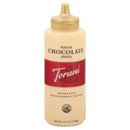 Order Torani White Choc Syrup (16.5 oz) food online from Light Speed Market store, Marietta on bringmethat.com
