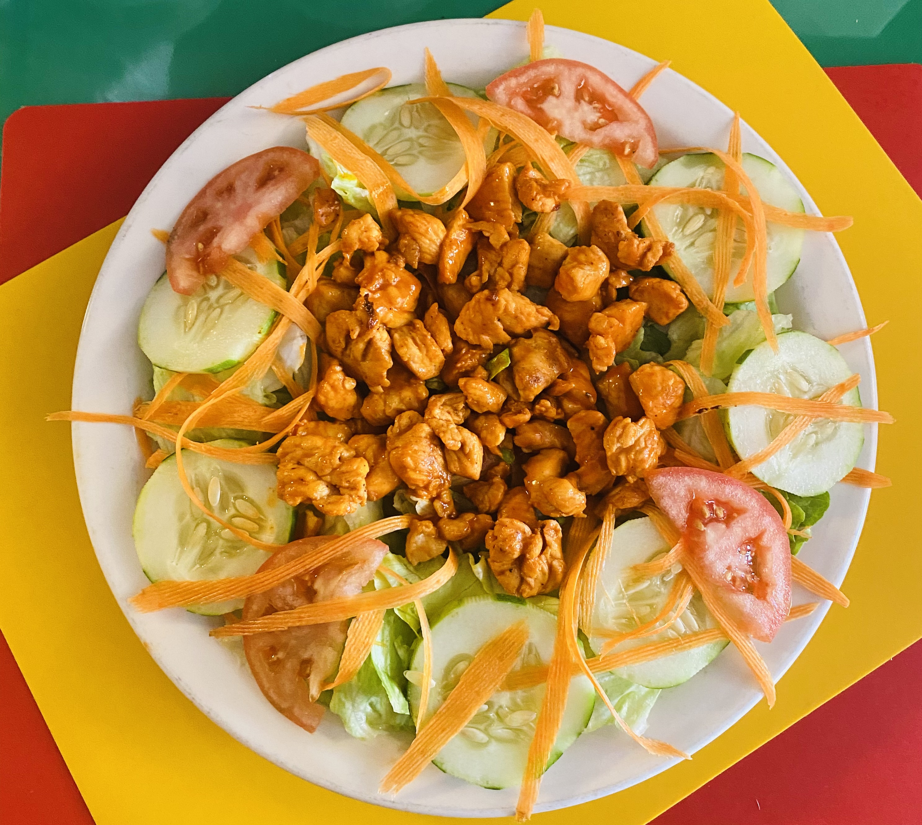 Order Buffalo Chicken Salad food online from Chole Mexican Restaurant store, Glenwood on bringmethat.com