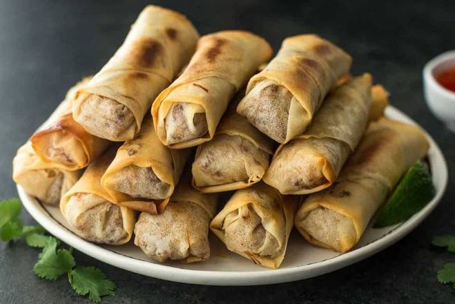 Order Vegetarian Spring Rolls food online from Rasoi Fusion Indian Cuisine store, Roswell on bringmethat.com