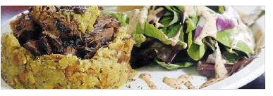 Order Mofongo con Bistek food online from The Latin Flavor Restaurant store, Newark on bringmethat.com