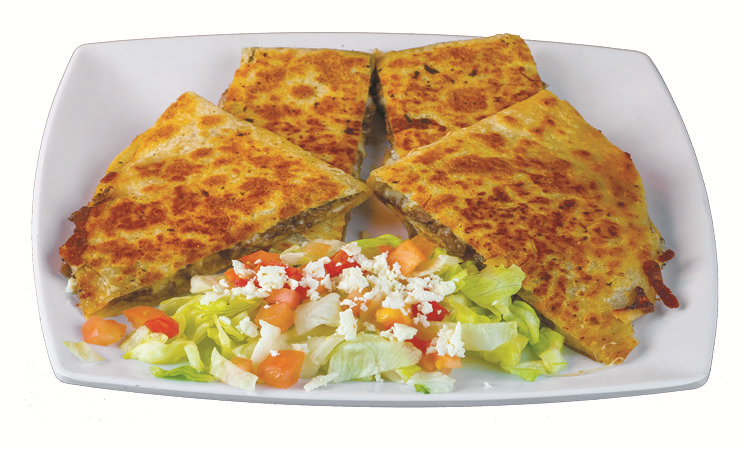Order 26. Quesdilla de Pollo food online from Malta Mexican Seafood store, Lake Forest on bringmethat.com