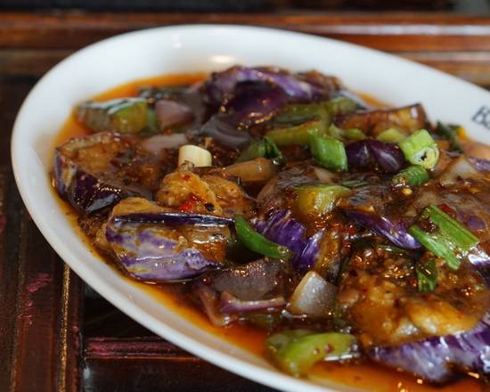 Order Chili Bean Eggplant food online from Inchin Bamboo Garden store, North Olmsted on bringmethat.com