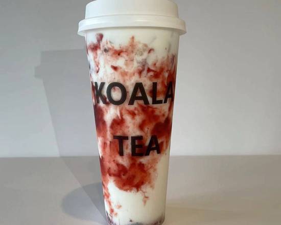Order Strawberry Fresh Milk food online from Koala Tea & Coffee store, East Lansing on bringmethat.com