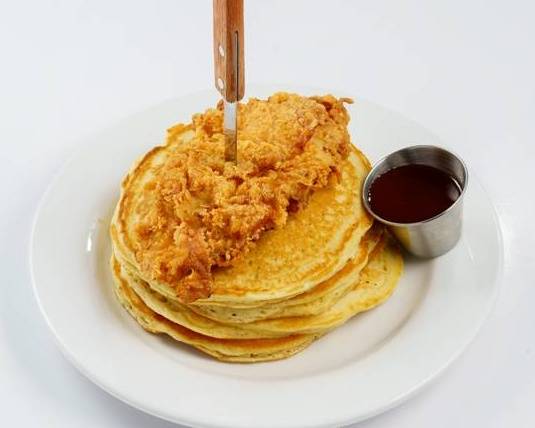Order Chicken and Pancakes food online from Staks Pancake Kitchen store, Memphis on bringmethat.com