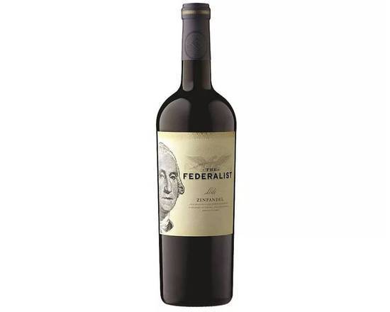 Order The Federalist Zinfandel, 750mL wine (14.8% ABV) food online from Cold Spring Liquor store, Liberty Hill on bringmethat.com