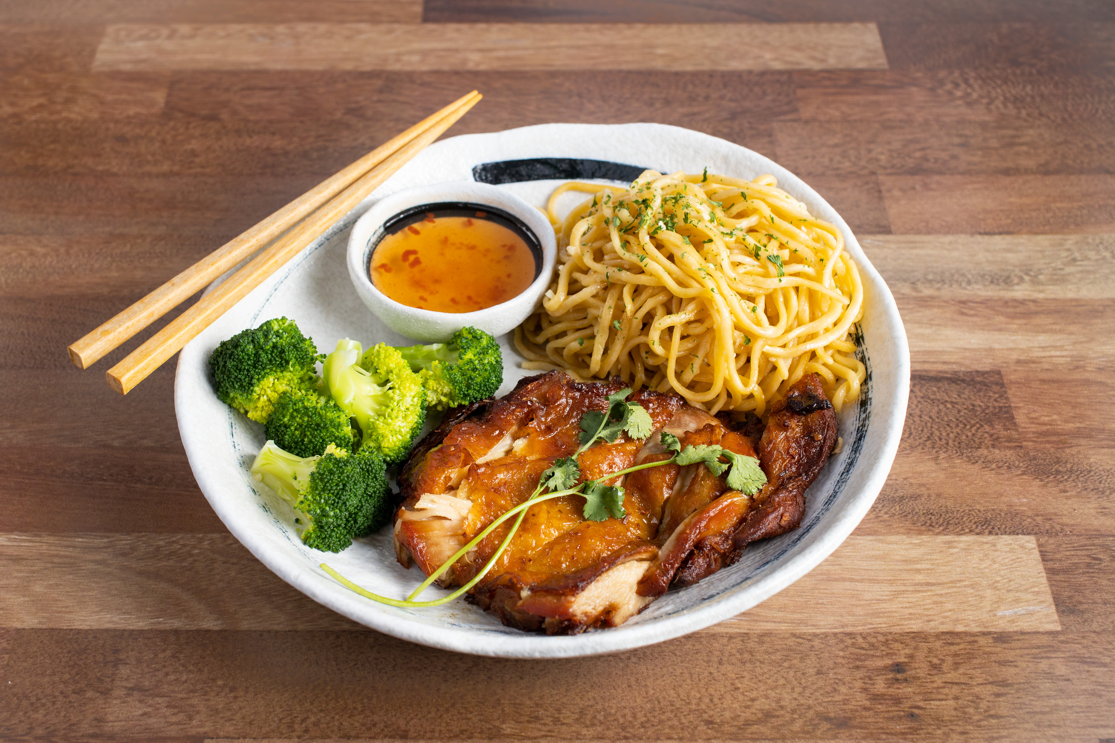 Order Garlic Noodles  food online from Chic N Time store, San Francisco on bringmethat.com