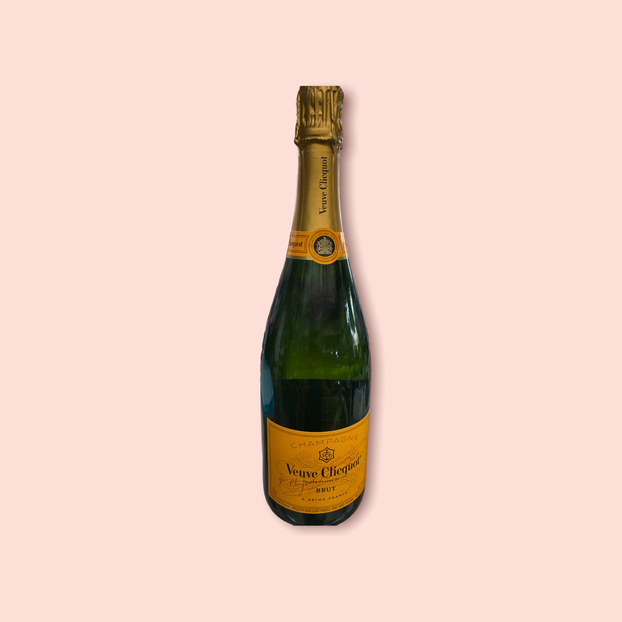 Order Veuce Clicquot- 750mL food online from South Liquor store, Long Beach on bringmethat.com