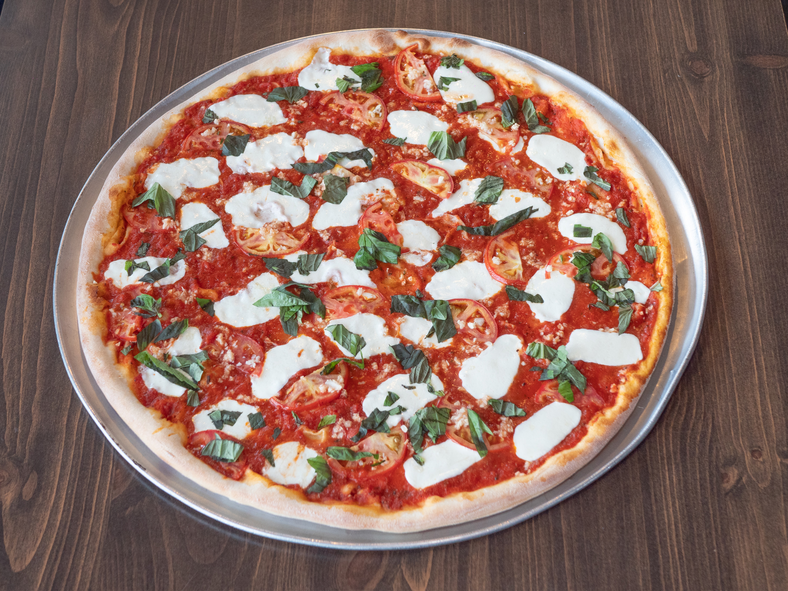 Order Margherita Pizza food online from Joes Pizza & Pasta store, Fort Worth on bringmethat.com