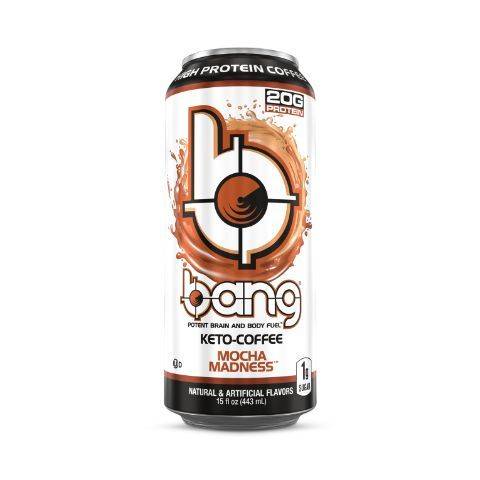 Order Bang Keto Coffee Mocha Madness 15oz food online from Speedway store, Lemont Furnace on bringmethat.com