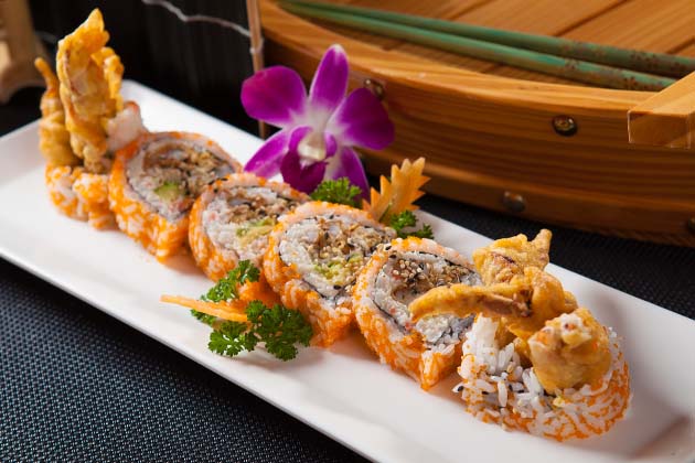 Order T-9. Spider Roll food online from Crazy Rock'n Sushi store, Irvine on bringmethat.com