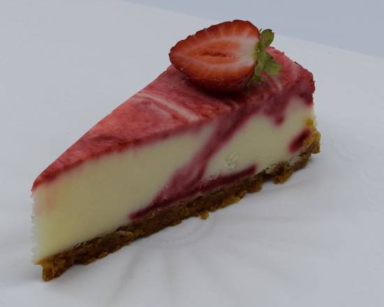 Order Strawberry Swirl Cheesecake food online from South Philly Cheesesteaks store, San Diego on bringmethat.com