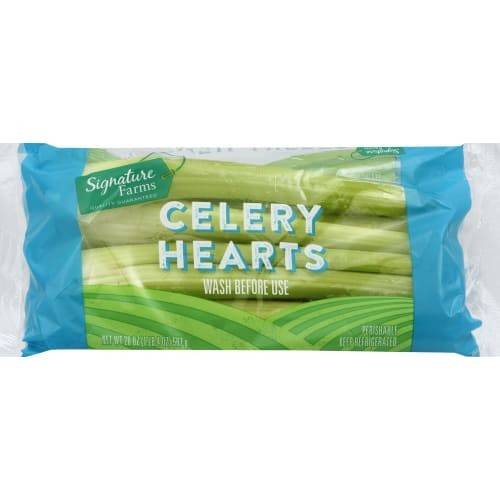 Order Signature Farms · Celery Hearts (20 oz) food online from Shaw's store, Londonderry on bringmethat.com