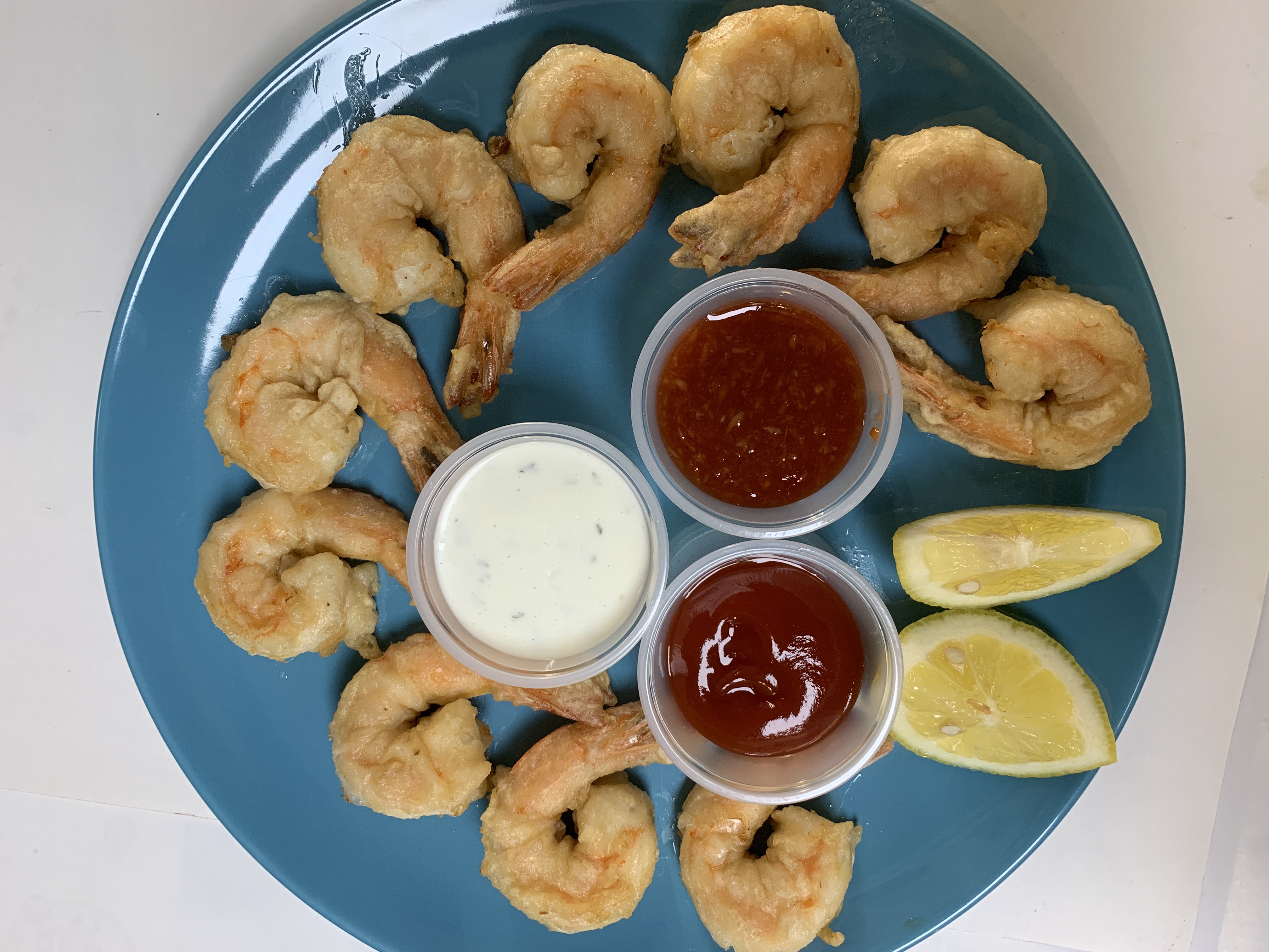 Order Fried Jumbo Shrimps food online from Jamaica fish market store, Richmond Hill on bringmethat.com