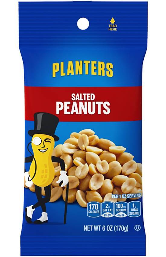 Order Planters - Salted Peanuts food online from Extra Mile 3062 store, Vallejo on bringmethat.com