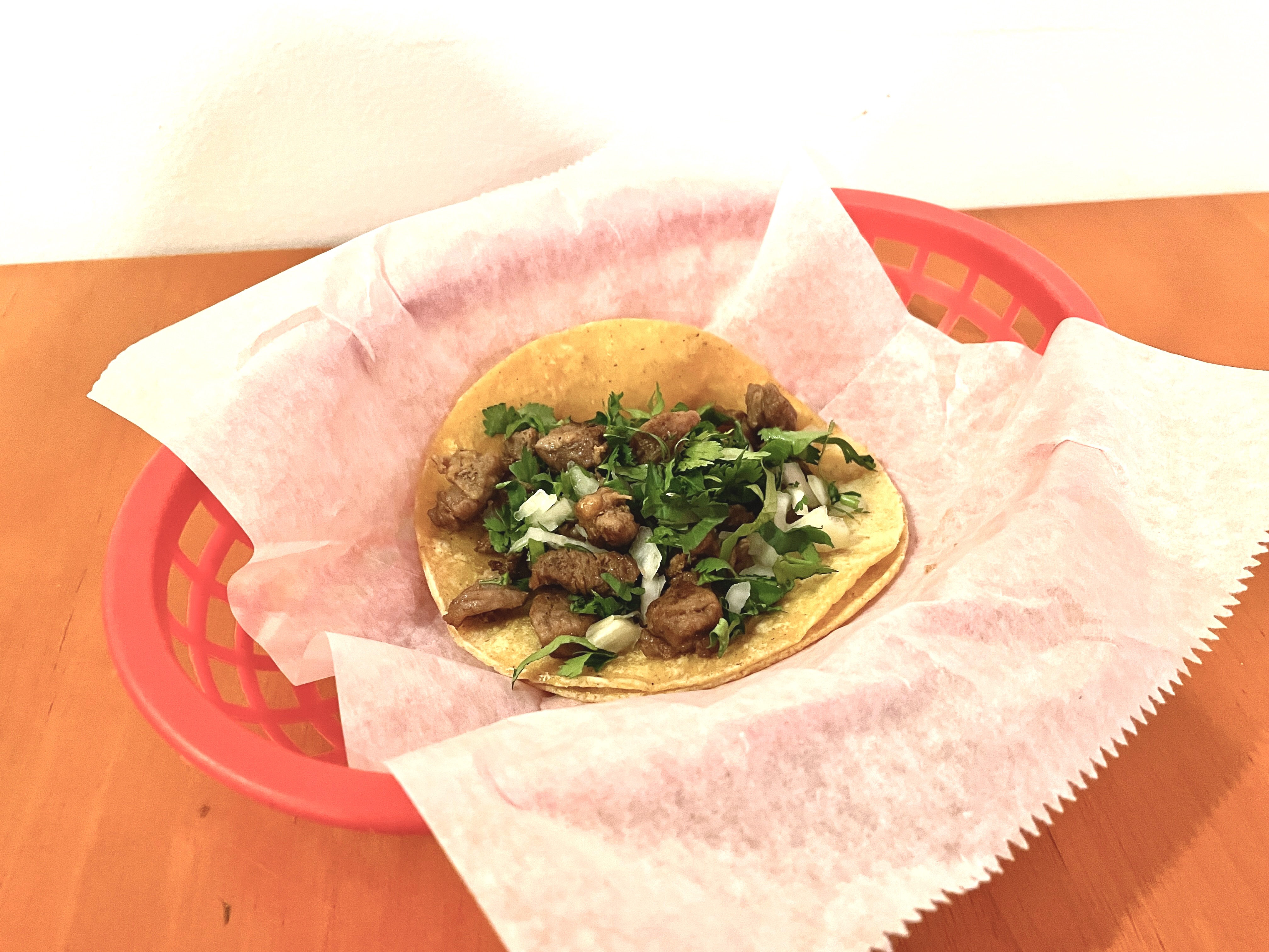 Order Asada (Steak) Taco food online from Chepes Tacos store, Chicago on bringmethat.com