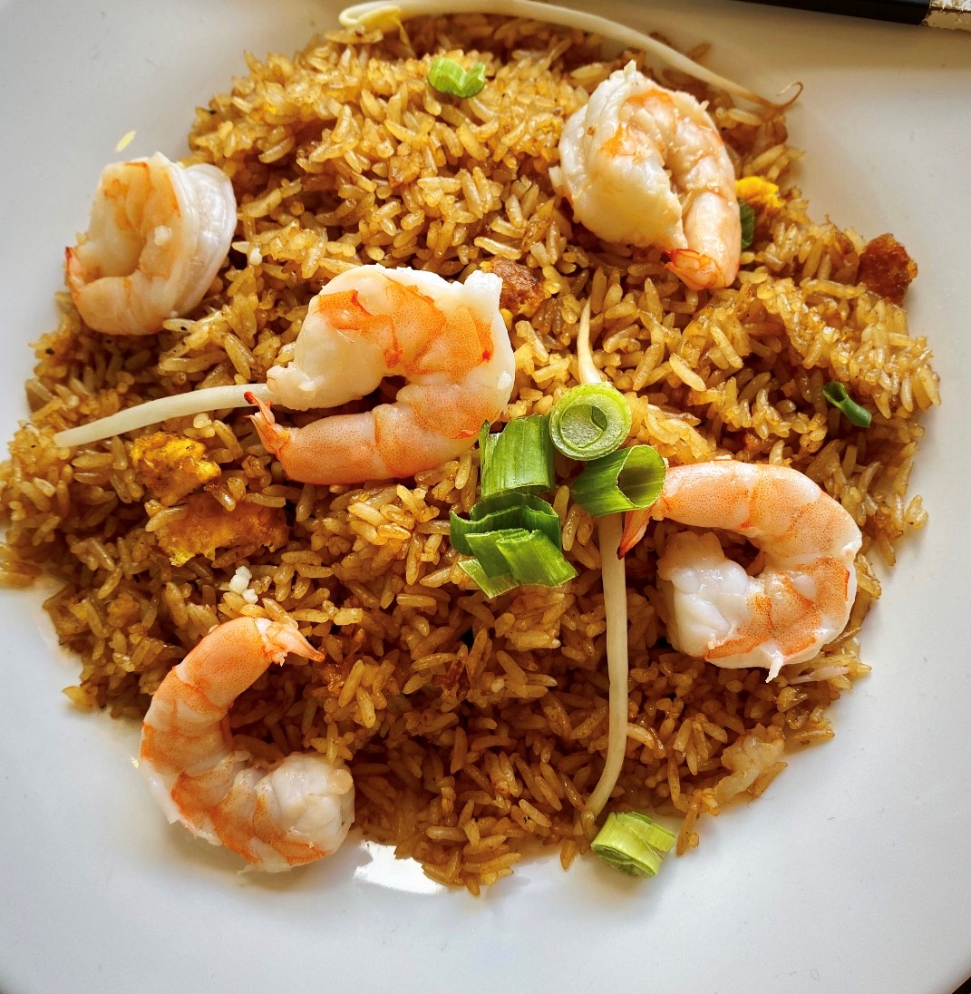 Order Jumbo Shrimp Fried Rice food online from Hong Kong Delight store, Chicago on bringmethat.com