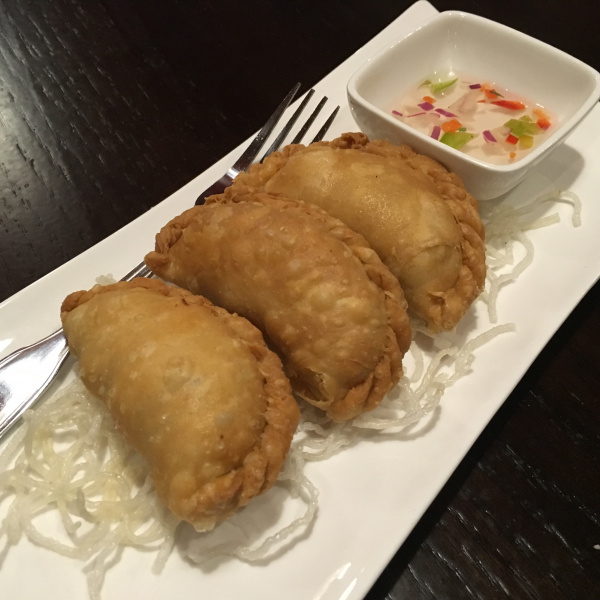 Order A3. Curry Samosa food online from Thai Pin store, Lawrence Township on bringmethat.com