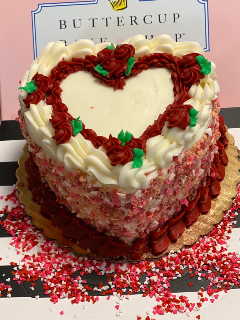 Order Heart Shaped Cake food online from Buttercup Bake Shop store, New York on bringmethat.com