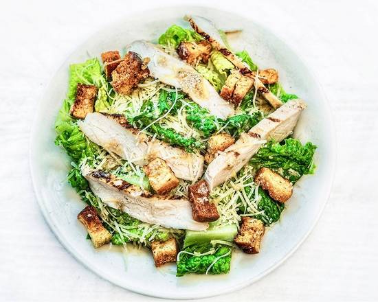 Order CHICKEN CAESAR SALAD food online from Amici's store, San Francisco on bringmethat.com