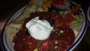 Order Huevos Rancheros food online from Red Apple Café store, Aptos on bringmethat.com